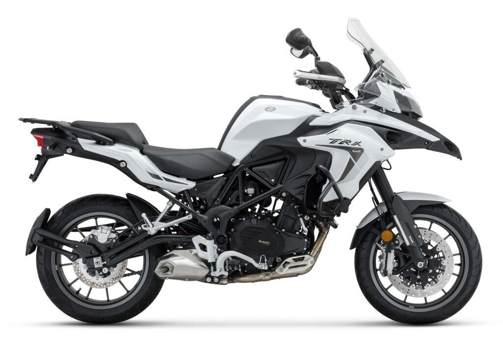 Benelli TRK 502 blanche